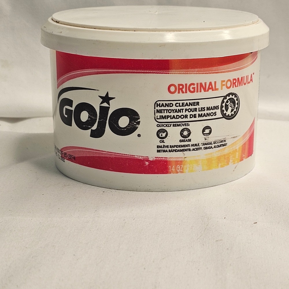 GOJO Original Formula Hand Cleaner 14 oz Tub Heavy Duty Grease & Oil Remover